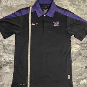 University of Washington Huskies Nike Dri Fit Polo